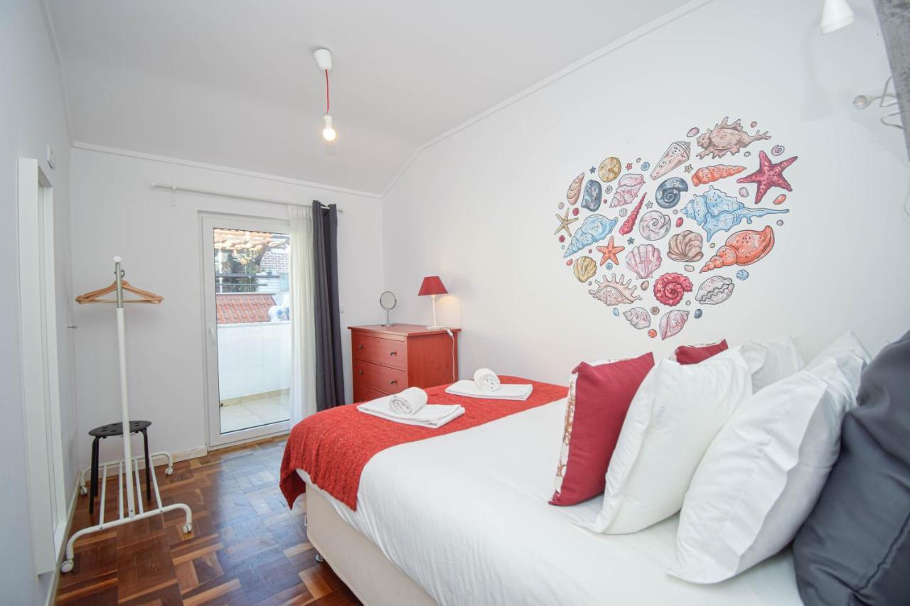 Central Family Apartment - 60 M From The Beach カスカイス エクステリア 写真